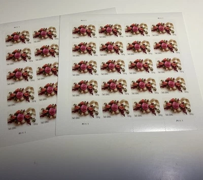 Estampillas de invitación de boda - Estampillas de dos onzas para sobres más pesados. 40 estampillas  Foto 1 de 3