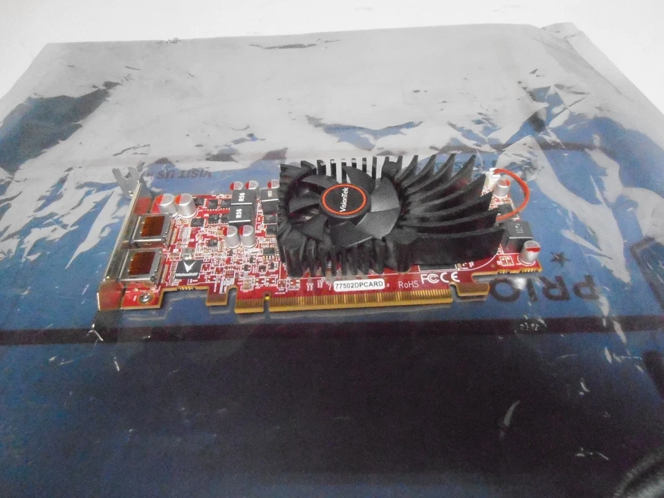 VisionTek Radeon 7750 SFF 2x DisplayPort VT-401536 2GB GDDR5 - Image 1 of 2
