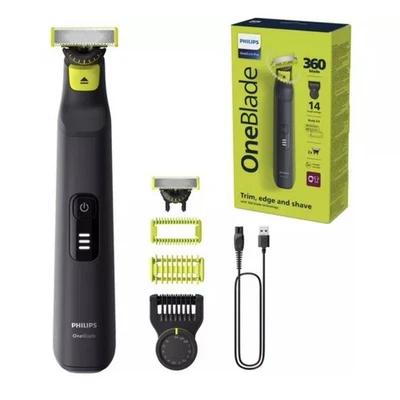 Philips One Blade Pro 360 | Men’s Electric Beard Trimmer | Face & Body