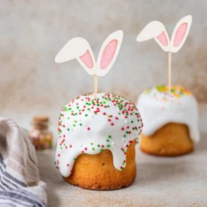 Easter Bunny Cupcake Toppers - Picture 1 of 6