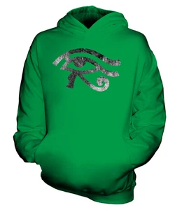 HORUS EYE KIDS HOODIE PULLOVER HOODY BOYS GIRLS TODDLER - Picture 1 of 14
