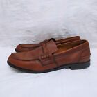 Mocassins vintage Church's cuir marron chaussures hommes penny 110 F taille 11 EU 45