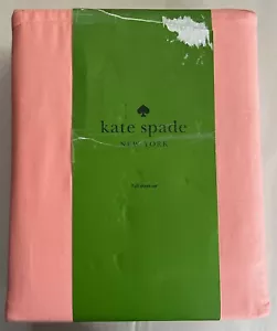 NIP KATE SPADE NEW YORK 100% ALGODÓN SATÉN ROSA JUEGO COMPLETO DE SÁBANAS - Imagen 1 de 2