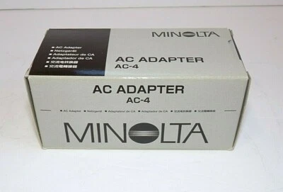 Minolta AC-4 AC Adapter  (New in box)  For Minolta Dimage X Cameras - Image 1 of 4