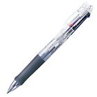 Zebra 3 Color Pen Clip-On G3c Transparent Ten B-B3a3-C From Japan [6Nr]