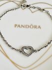 💜 PANDORA * Love * Chain Bracelet 18cm💝 Wonderful Gift 🎁