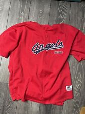 True fan MLB Anaheim Angels Red Short Sleeve Jersey- XL