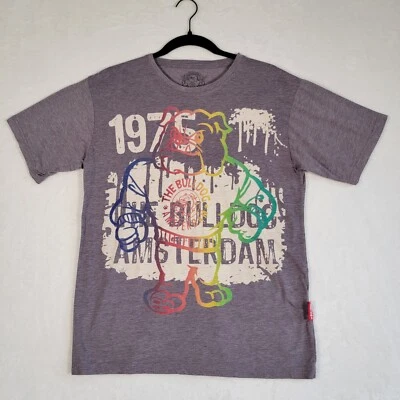 Camiseta The Bulldog 1975 Amsterdam en Gris/Multi, Talla S Foto 1 de 4
