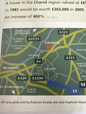 Freehold Land For Sale In Reading The Oaks Plot 176 & 177 RG10 9DX  NO RESERVE - Image 1 of 3
