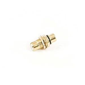 Lyndahl LKPA015K Cinch Einbaubuchse f. Frontplattenmontage, vergoldet Farbe: - Photo 1/2
