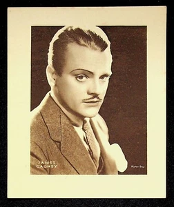 Revista de películas original de James Cagney de los años 40 foto de retrato foto fija - rara - Imagen 1 de 2