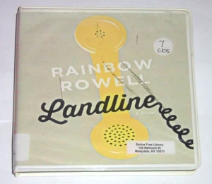 Landline : A Novel by Rainbow Rowell Audiobook on 7 CDs w/Binder Case VGC - Picture 1 of 2