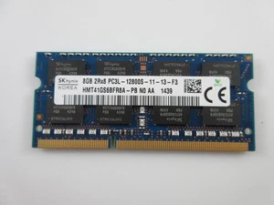 MEMORIA RAM SO-DIMM 8 GB PC3L-12800S SK HYNIX HMT41GS6BFR8A-PB ORIGINAL #3 - Bild 1 von 1