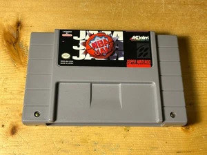 NBA Jam (Super Nintendo SNES 1994) Cartridge Only -AUTHENTIC TESTED AND WORKING! - Picture 1 of 7