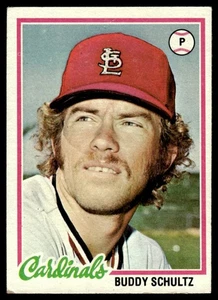 1978 Topps Buddy Schultz RC St. Louis Cardinals #301 - Picture 1 of 2