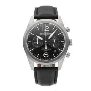 Bell & Ross BR 126 Sport Chronograph 43mm Automatic Men's Watch BRV126-BL-ST/SCA - Picture 1 of 9
