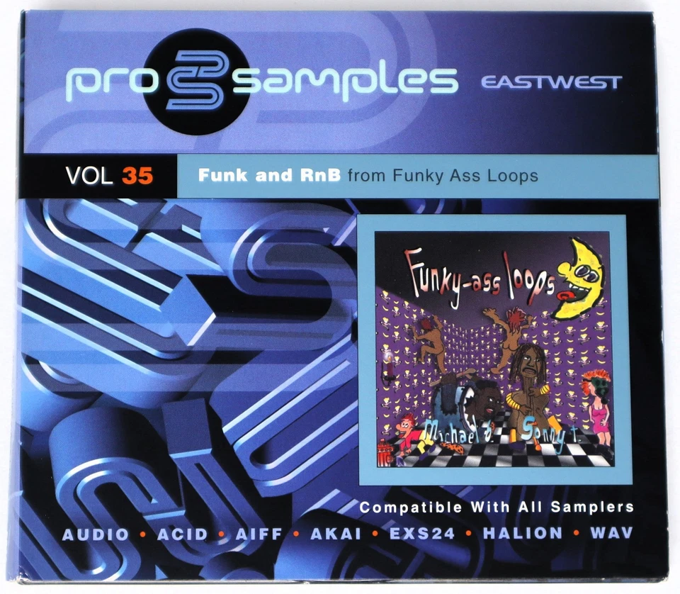 East West Pro образцы 35 фанк и RnB образец/звуковая библиотека/сэмплинг компакт-диск - Изображение 1 из 4