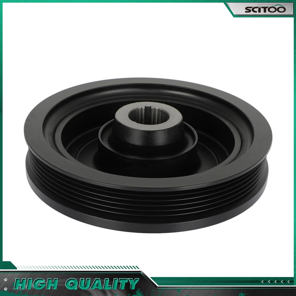 Polea del cigüeñal equilibrador armónico 1,7 L para Honda Civic L4 2001-2005 Foto 1 de 4