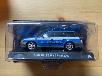 Subaru Legacy 2.5 SW 2000 Polizia De Agostini Scala 1:43 - Immagine 1 di 2