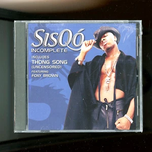 Incomplete Sisqó Thong Song CD Jul 2000 Def Jam Music Foxy Brown Radio Edit B4A2 - Picture 1 of 2