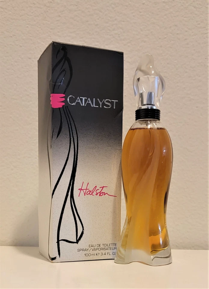Perfume espía Catalyst by Halston 3,4 oz/100 ml Edt para mujer mujer vintage Foto 1 de 1