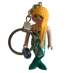 Playmobil Mermaid w/ green tail Keychain - 41 - Picture 1 of 4