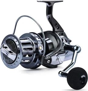 Carretes giratorios Sougayilang serie 10000 carretes de pesca de surf, 10+1 acero inoxidable BB Ult - Imagen 1 de 6