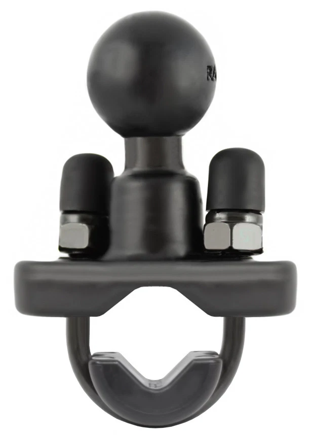 RAM Stainless Steel U-Bolt Motorcycle Handlebar Base with 1" Ball - RAM-B-231U - Image 1 of 1