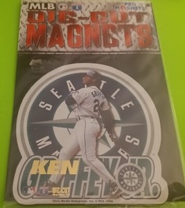 1996 MLB Pro Die-Cut Magnet #21 Ken Griffey Jr. SEALED HOF MINT 