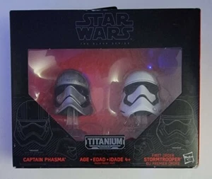 Star Wars The Force Awakens Black Series Capt Phasma & First Order Stormtrooper - Picture 1 of 8