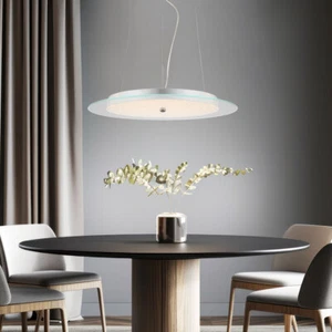 Kristall LED Pendel Decken Hänge Lampe 30 W Schlaf Wohn Ess Zimmer Leuchte Licht - Bild 1 von 7