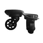 2 Pieces Suitcase Wheels Accessories Easy to Install Swivel Castor Wheels
