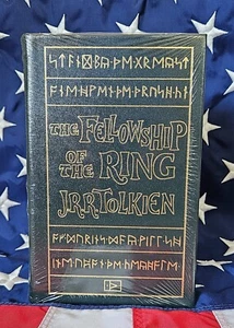 NEW SEALED Fellowship of the Ring JRR Tolkien Easton Press Leather Lord Rings - Picture 1 of 6