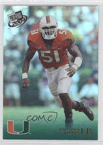 2004 Press Pass Reflectors /500 Jonathan Vilma #R39 Rookie RC