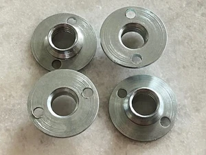 4 new Precision Brand #20006, 5/8-11 Locking Nut with 1-1/2" Flange, USA - Picture 1 of 3