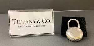 Tiffany & Co Baseball Key Ring Ball Sports Padlock Keychain On Sale Now! - Picture 1 of 7