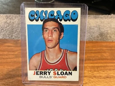 1971-72 Topps Basketball No 87 Jerry Sloan EX - Image 1 of 3
