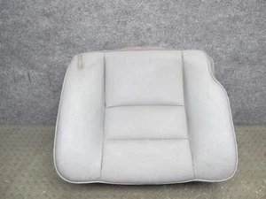 89-91 MERCEDES W126 C126 COUPE REAR LEFT SEAT LOWER LEATHER CUSHION GRAY OEM - Picture 1 of 13