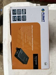 Planet POE-172 ULTRA POWER OVER ETHERNET POE INJEKTOR 60 W 1 Gbps wandmontierbar - Bild 1 von 2