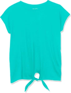 The Children's Place Girls' Stylish Tie Front Tops, S/P - Picture 1 of 3