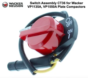 Conjunto de interruptor Wacker CT36 para compactadores de placas VP1135A VP1550A 0162682 - Imagen 1 de 1