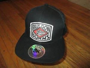 BILLY DON BURNS CONCERT HAT Meshback Trucker Cap Patch Black Outlaw Country NEW - Picture 1 of 3