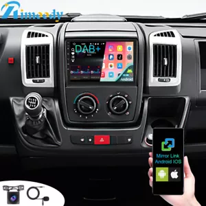 DAB+ Android 13 Autoradio Für Fiat Ducato Peugeot Boxer Citroen Jumper GPS 32GB - Bild 1 von 20