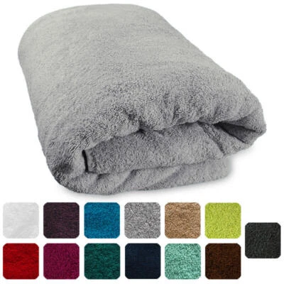 Lanudo ® sauna towel pure line 80 x 200 cm 600 gr/m² sauna towel beach bath - Image 1 of 2