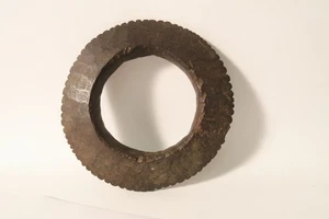 Alter Holzreif Lobi Gurunsi Dagara HN47 Rare old Bracelet wood 13x12x2cm - Picture 1 of 10