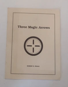 Rare 1991 Three Magic Arrows Robert E Neale Booklet - Bild 1 von 6
