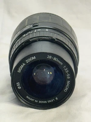 Sigma 28-80mm F/3.5-5.6 Aspherical Macro II Lens for A Mount Cameras Untested - Image 1 of 3