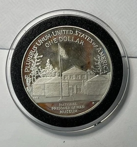 1994 P Prisoner of War Museum Proof Commemorative Silver Dollar -90% Silver - Picture 1 of 2