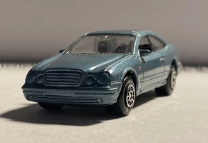 Welly 1:64 Mercedes Benz CLK230 Compressor Coupe Blue Loose Used Nice See Pics! - Picture 1 of 18