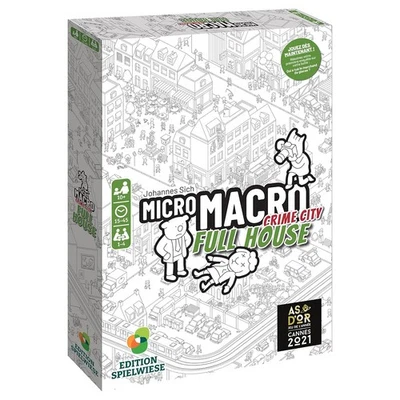 MicroMacro: Crime City - Full House Board Game Ages 10+ 1-4 Players - Image 1 of 4